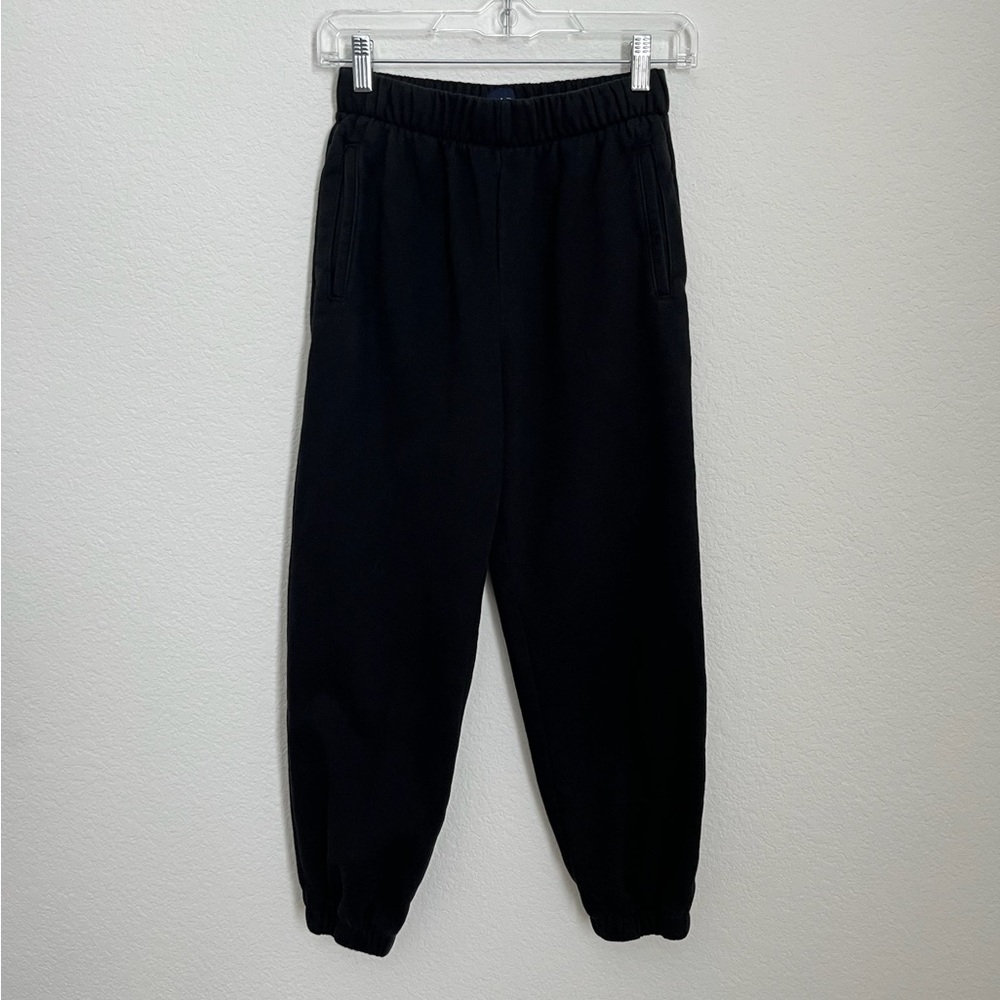 GAP Black VintageSoft Relaxed Jogger Sweatpants XSP